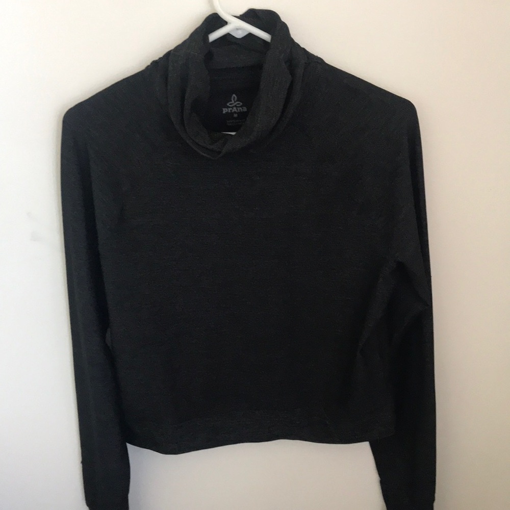 PrAna Running cowl neck pullover